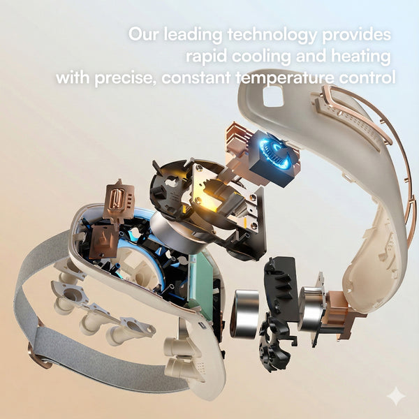 LUMYA Eye Therapy Mask – Intelligent Heat, Cooling & Targeted Massage for Eye Recovery