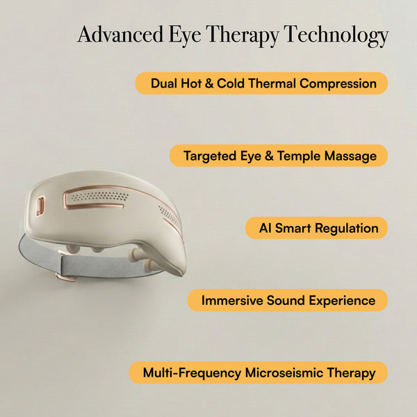 LUMYA® Eye Therapy Mask – Intelligent Heat, Cooling & Targeted Massage for Eye Recovery